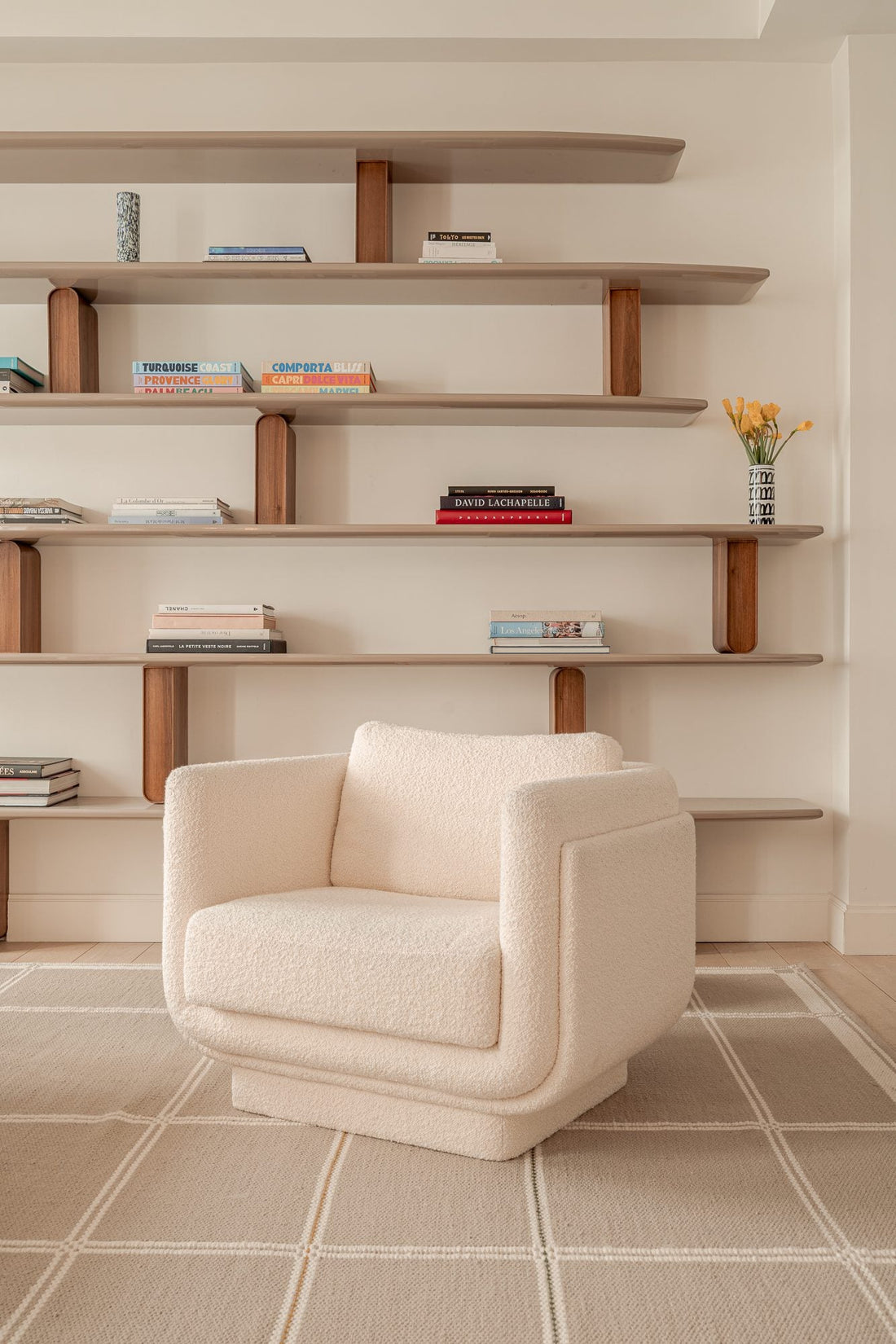 Shelves and Storage: Maximizing Space and Style in Your Living Room by SJ Interior Designs