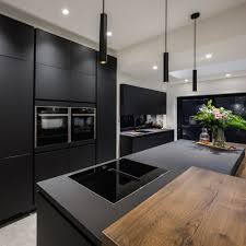 Stylish and Functional: Outfitting the Kitchen in Black Matte By SJ Interior Designs