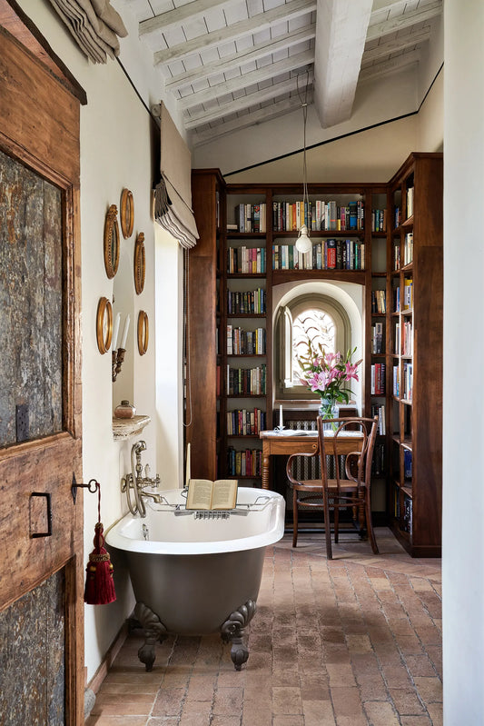 Why we love bathrooms that feel like sitting rooms